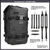 Motorcycle rear seat bag